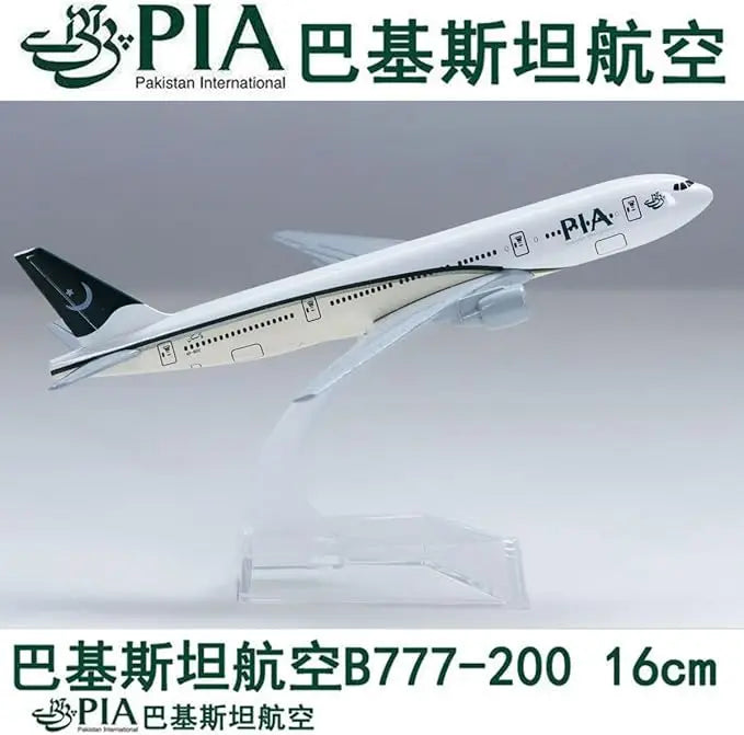 16CM 1/400 Diecast Alloy B777  Airplane Model Toy Plane Collected Gift Series Static aircraft model for Collectible Display