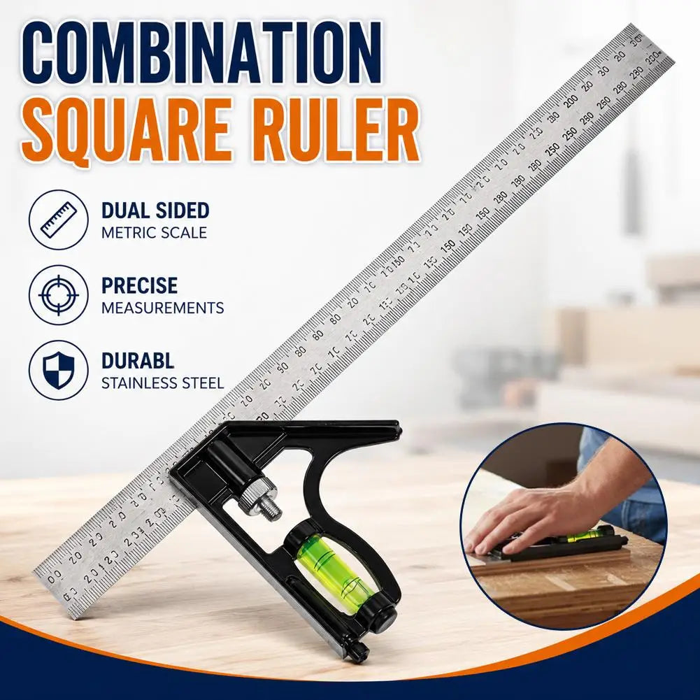 Aluminum Alloy Square Ruler Right Angle 90 Turning Ruler Woodworking Ruler Steel Turning Ruler Measuring Tools Gauge