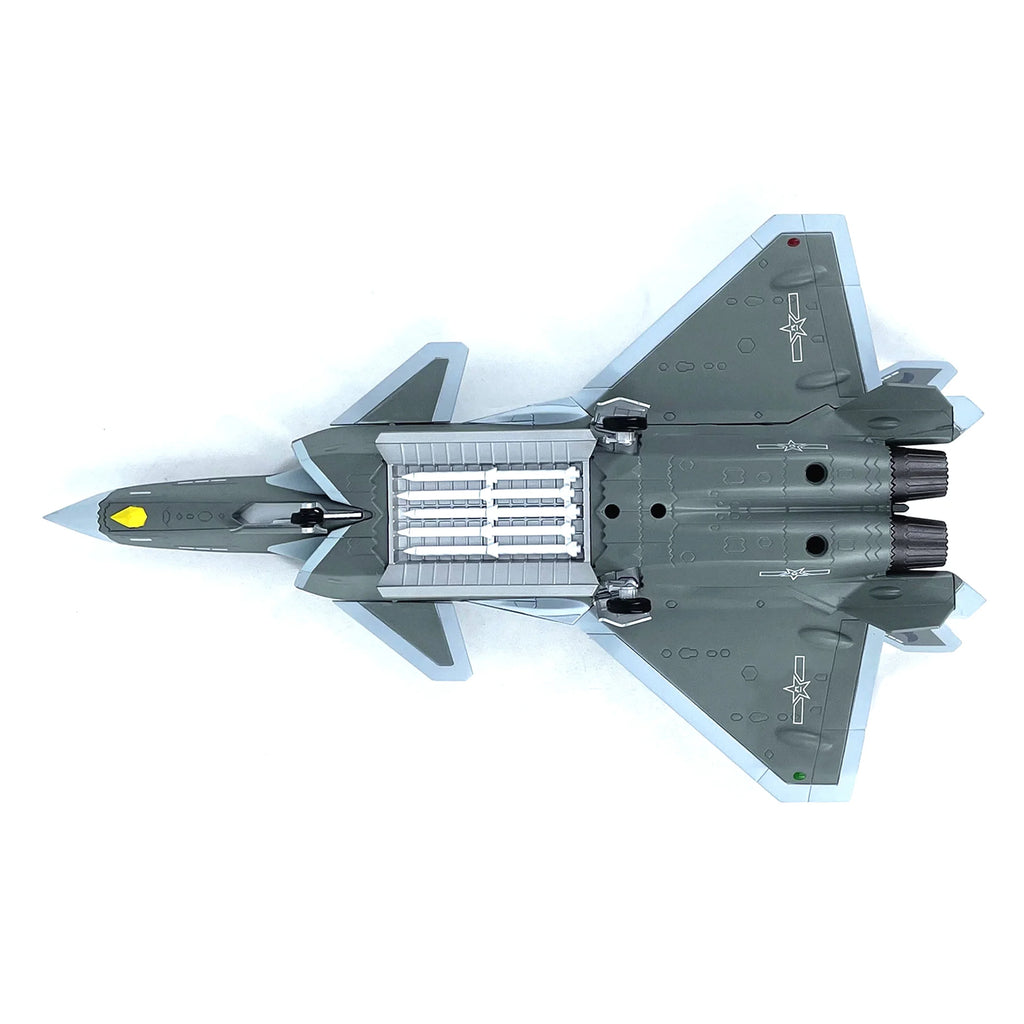 1: 100 Chinese J-20 Heavy Stealth Fighter Model Static Alloy Aircraft Model