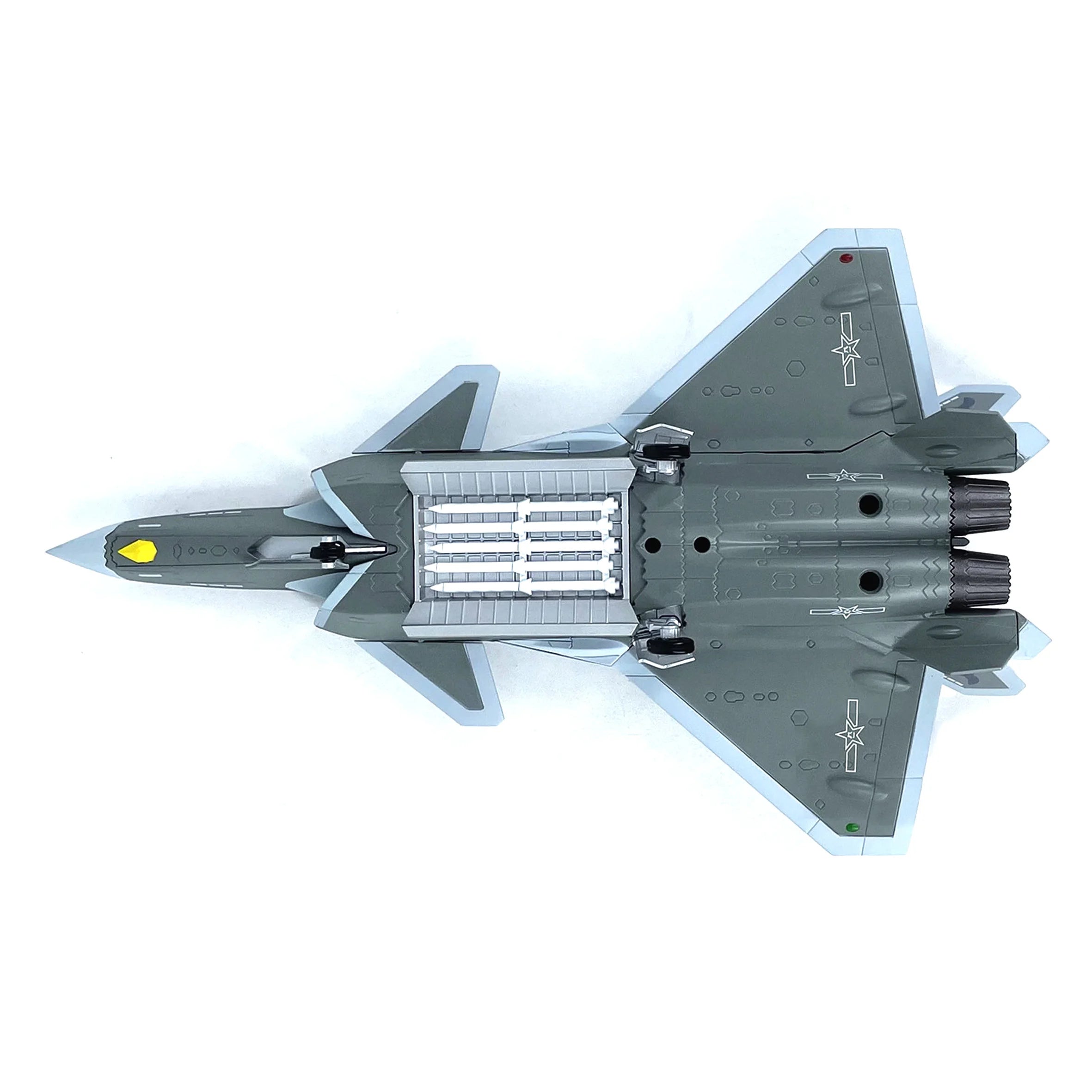 1: 100 Chinese J-20 Heavy Stealth Fighter Model Static Alloy Aircraft Model