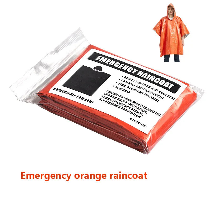 1-3PCS Emergency Blanket Outdoor Survival First Aid Kit Windproof Insulation Lifesaving PET Foil Thermal Military Rescue Blanket