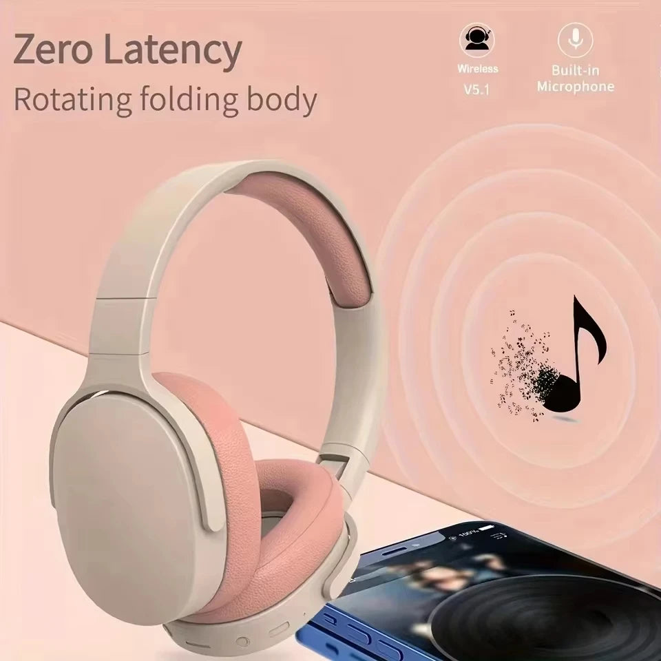 Bs962 Wireless Headphones Bluetooth 5.3 Earphone for Samsung iPhone Stereo Hifi Headset Gaming Earbuds with Mic 2025 New
