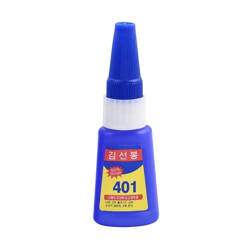 401Glue Instant Fast Adhesive Stronger Super Glue Multi-Purpose Fix Super Strong Liquid Colorless Adhesive Glue For Wood Plastic