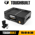 TOUGHBUILT TB-B1-B-30 StackTech Tool Box Multi-functional Maintenance Parts Box Stackable Toolbox Toughbuilt Tool Accessories