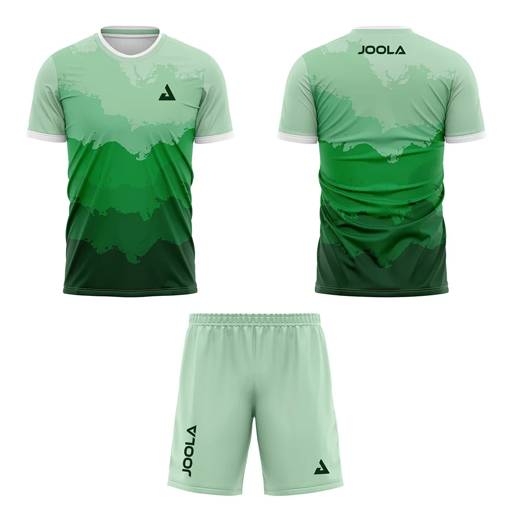 2026 Breathable Quick-drying Men's Table Tennis Apparel Short-sleeved T-shirt And Shorts Set Badminton Drawstring Pocket Shorts