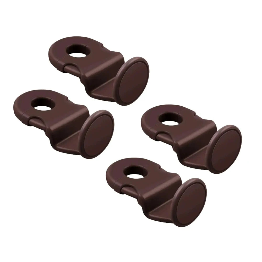 2PCS Heavy Duty Car Headrest Hooks 20KG, Universal Back Seat Hanger Organizer for Grocery Bags, Anti-Slip Interior Accessories