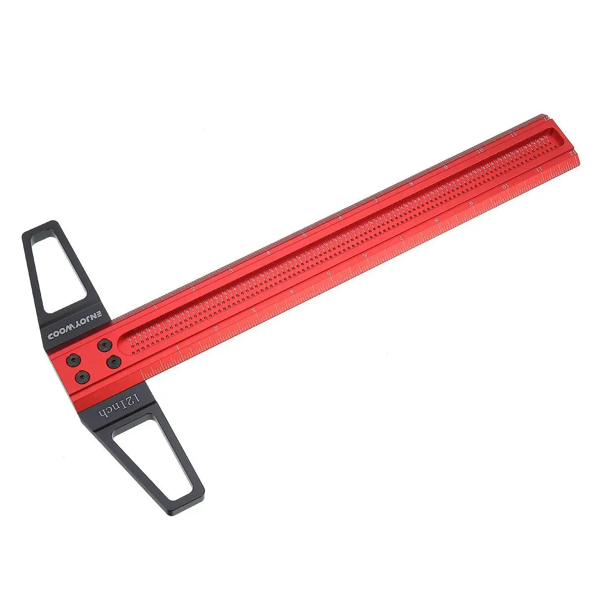 300-1000mm Woodworking T-type Scribe Square Ruler Hole Scribing ruler Drawing Marking Gauge Crossed-out Measuring Carpenter Tool