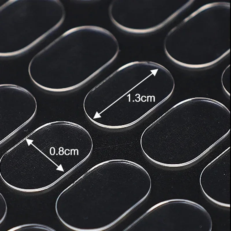 2000/100x Double-sided Self-Adhesive Dots Removable No Trace Sticky Patch Gel Glue Pads for Poster Dolls Fixed Sticker DIY Craft