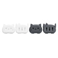 4Pcs Plastic Cat Toothbrush Protective Covers Cat Shape Dustproof Head Toothbrush Head Covers Portable Germproof