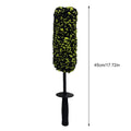 Wheel Barrel Brush with Ergonomic Handle Car Wheel Cleaner Brushes Non Scratch Multipurpose for Wheels Rim Clean Car Detailing