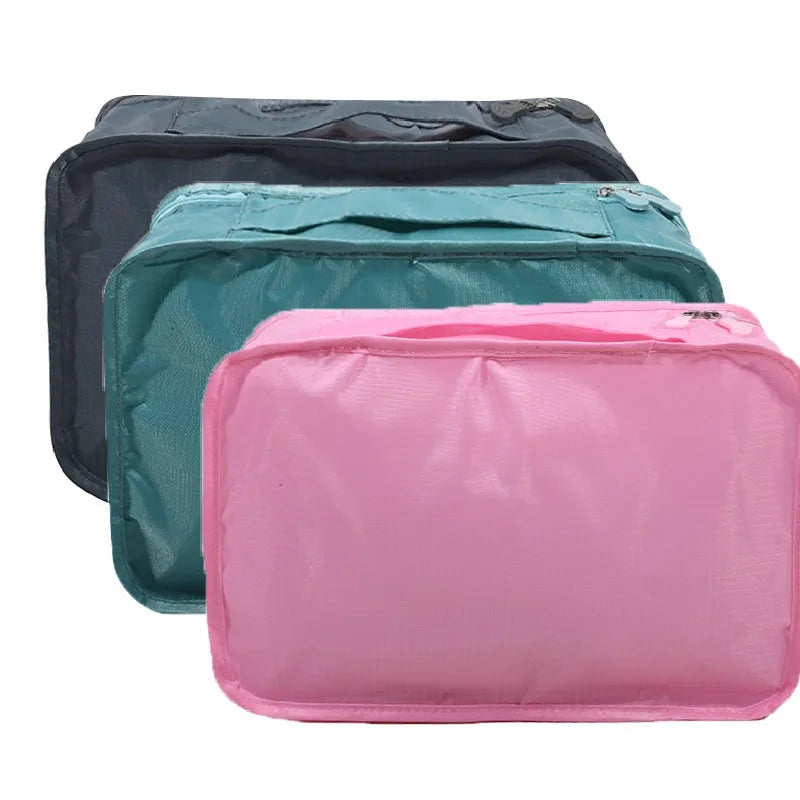 1/3pcs Travel Compressible Packing Multifunction Travel Storage Bag Waterproof Suitcase  Portable Luggage Organizer 3 Size S M L