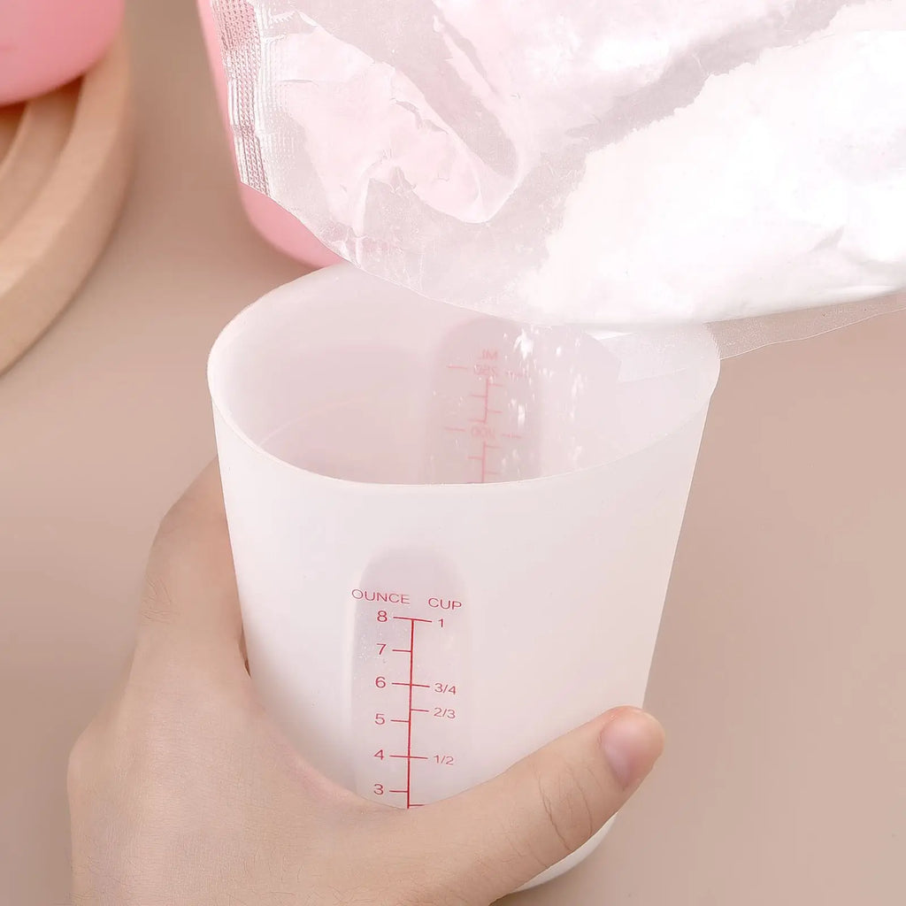 125/250/500ml Silicone Measuring Cup Tools With Scale DIY Gypsum Plaster Epoxy Resin Glue Mixing Cup Tools For Jewelry Making
