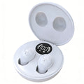 SK31 Mini Invisible Headphones Wireless Bluetooth 5.4 Headphones Bass Sleeping Headphones with Microphone Noise Cancellation HD