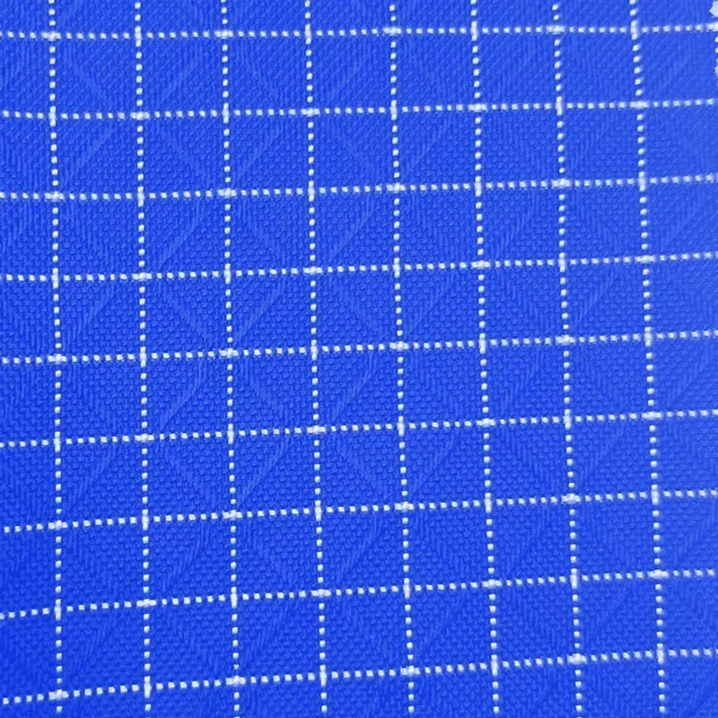 210D Waterproof Plaid Fabric UHMWPE Blended Nylon Material Ultra Light Gridstop for Outdoor Backpack Tent Costume DIY 90x150cm