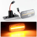 2PCS LED Side Marker Turn Signal Lights Canbus For Dodge Nitro 2006-2011 Caliber 2007-2011 Avenger 2007-2016 Charger 2005-2006