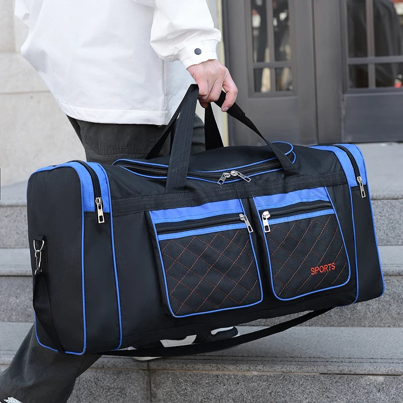 1 Piece Foldable Travel Bag with Multiple Pockets, Sports Crossbody Bag, Storage Bag