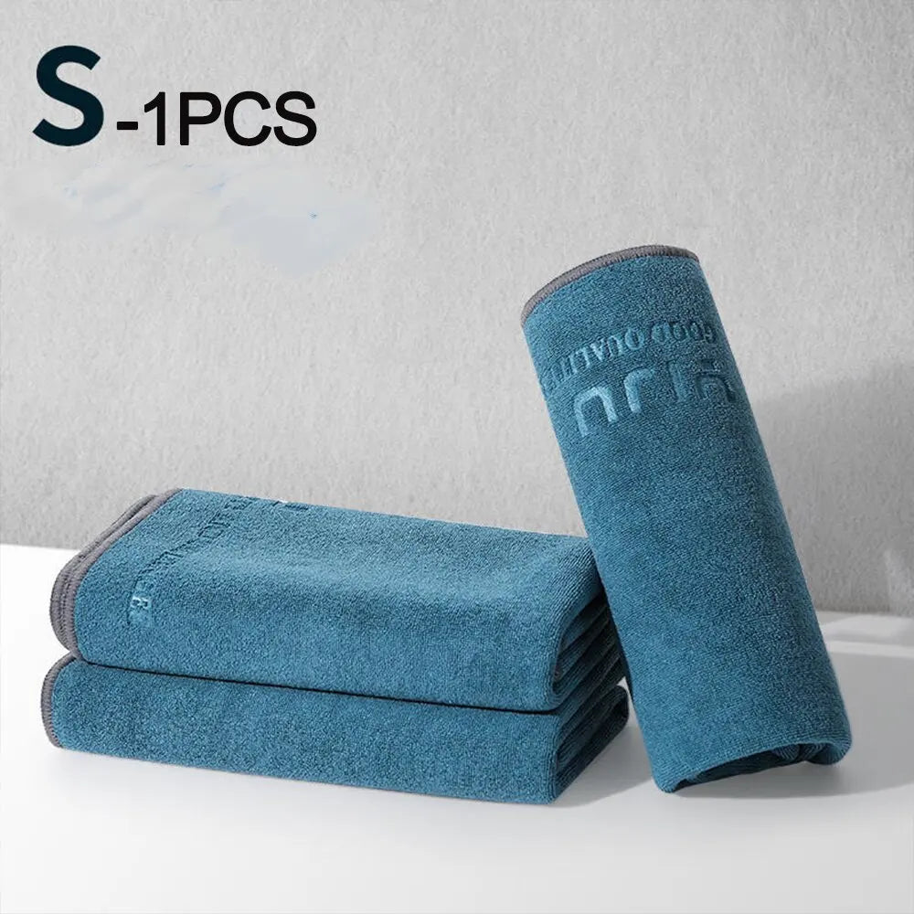 73x32cm Double-sided Microfiber Car Washing Towel Soft Drying Cloth Strong Water Absorption Thicken Car Body Cleaning Rag