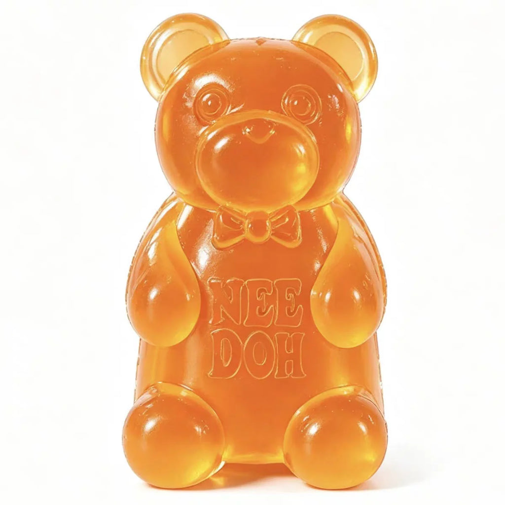 8cm NeeDoh Cute Gummy Bear Sensory Squeeze Toy with Jelly-like Filling Slow Rebound Stress Relief Toy To Alleviate Anxiety**