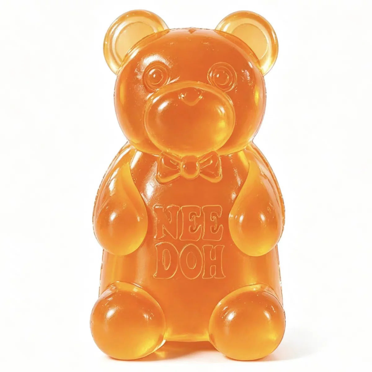 8cm NeeDoh Cute Gummy Bear Sensory Squeeze Toy with Jelly-like Filling Slow Rebound Stress Relief Toy To Alleviate Anxiety**