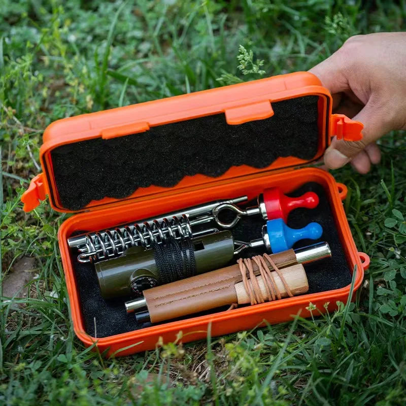 Outdoor Waterproof Survival Sealed Box | Dustproof Shockproof Plastic EDC Tools | Storage Container Case Holder