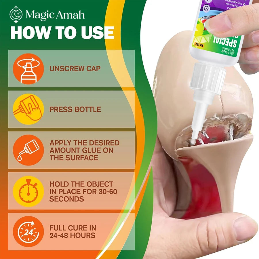 1-3pcs CA Shoe Repair Glue, Clear Fast-Drying Waterproof Flexible Adhesive for Sneakers Boots Leather Shoes Sole Repair