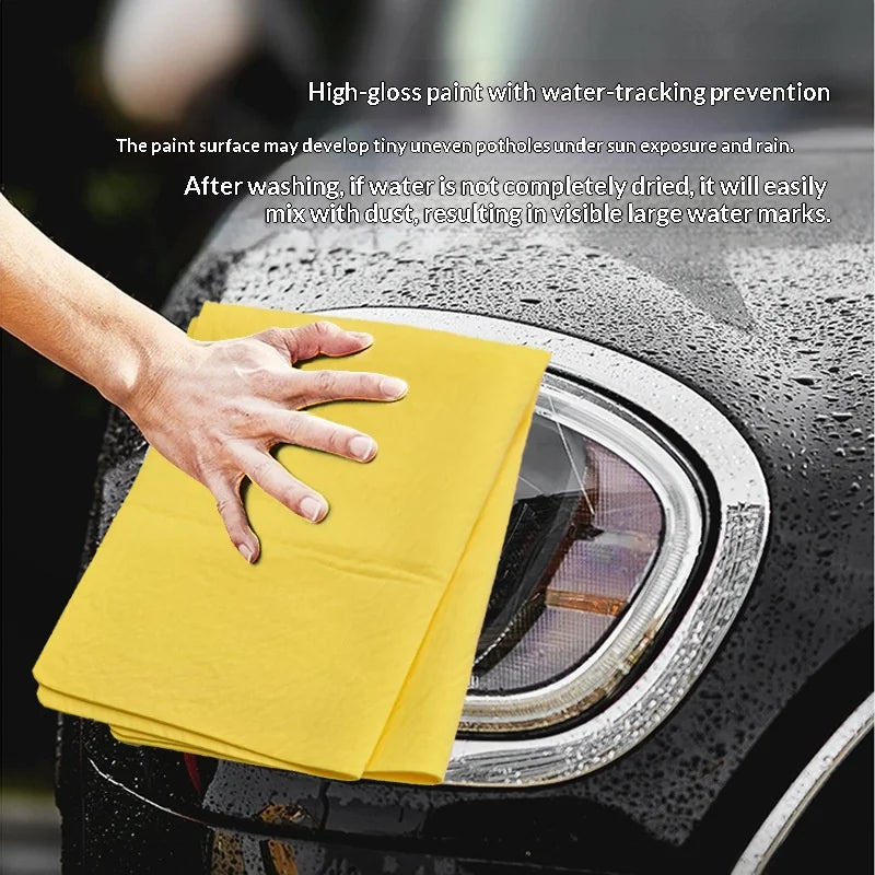 Car Cleaning Cloth Specialized PVA Imitation Suede Fabric Quickdrying Water-absorbing Nonstaining Car Cleaning Towel Suede Cloth