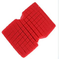 Large Cross Cut Durable Soft Foam Grid Sponge Tire Wash Detailing Applicator Sponge Pads Tire Wash Wipe Tool Car Cleaning Brush