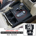 For 2008-2021 Land Cruiser Lc200, Central Control Silicone Mat, Central Control Dust-Proof Mat, Silicone Storage Mat, Car Interior Protection Accessories