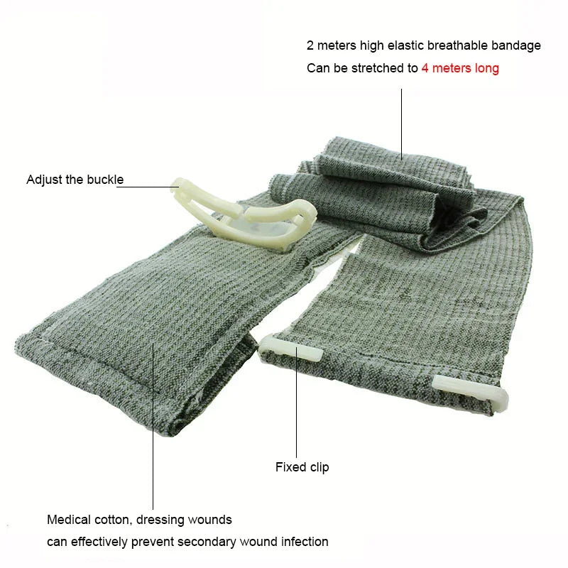 2026 Israeli Bandage 4/6inch, Emergency Trauma Kit for Outdoor Camping Hiking,Professional First Aid Wound Care Pressure Bandage