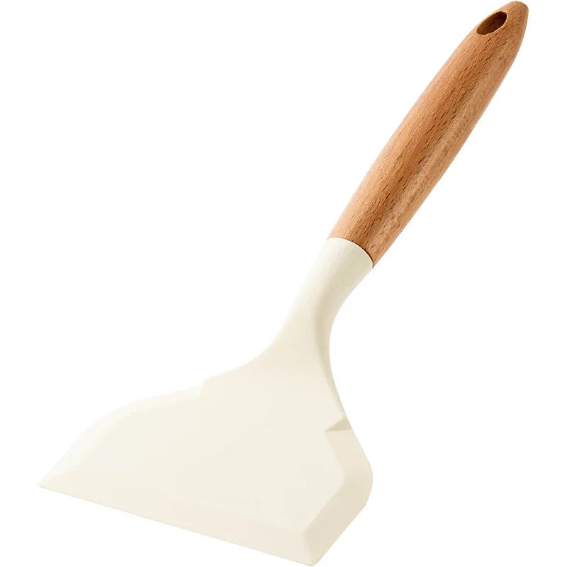 Silicone Spatula Tool Non-stick Shovel Kitchen Utensils Tamagoyaki Turner Omelets Pan Non Stick Turners Food Home Cooking