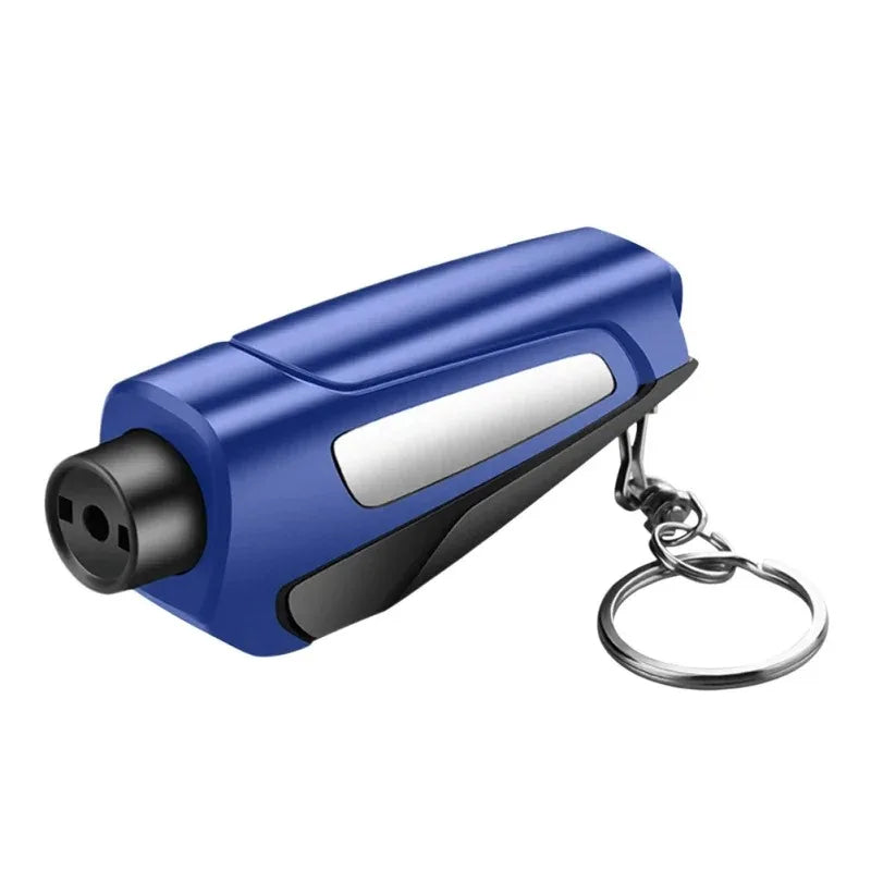 Car Emergency Hammer Mutifunction Emergency Windows Glass Breaker Safety Belt Cutter Keychain Self Rescue Tool
