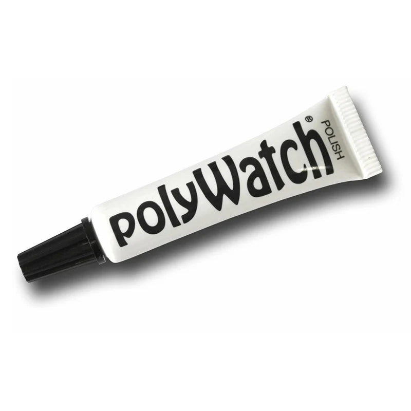 PolyWatch Plastic Polish World's #1 Acrylic Watch Crystal Scratch Remover 5g Tube Removes Scratches from Plastic Watch Crystals