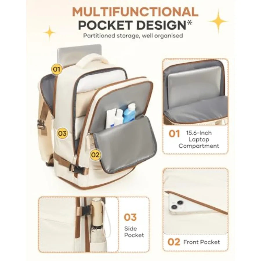 Travel Backpack Carry on Flight Approved Mochila De Viaje Personal Item Travel Bag Backpacks for Men Women Carry on Backpack fo
