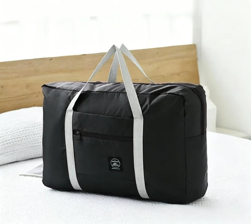 Homefish Folding Travel Storage Bag Large Capacity Luggage Handbag for Travel Moving