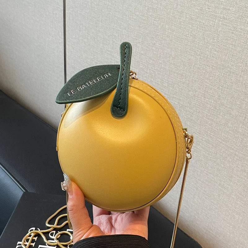2024 New Lipstick Bags For Women Fashion Mini Circular Crossbody Bag Cute Round Bag Coin Purse Handbag Designer Shoulder Bag