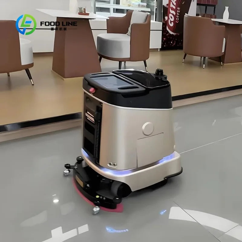 Custom Autonomous Obstacle Avoidance Cleaning Robot Smart 3-in-1 Sweeping Vacuum Mopping Machine for Commercial & Indoor Use