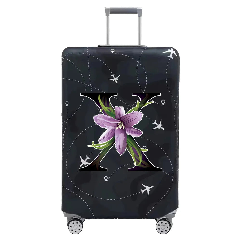 Luggage Protection Cover Travel Accessories Dustproof and Wear-resistant Luggage Protection Cover 18-32 Inch Letter Series