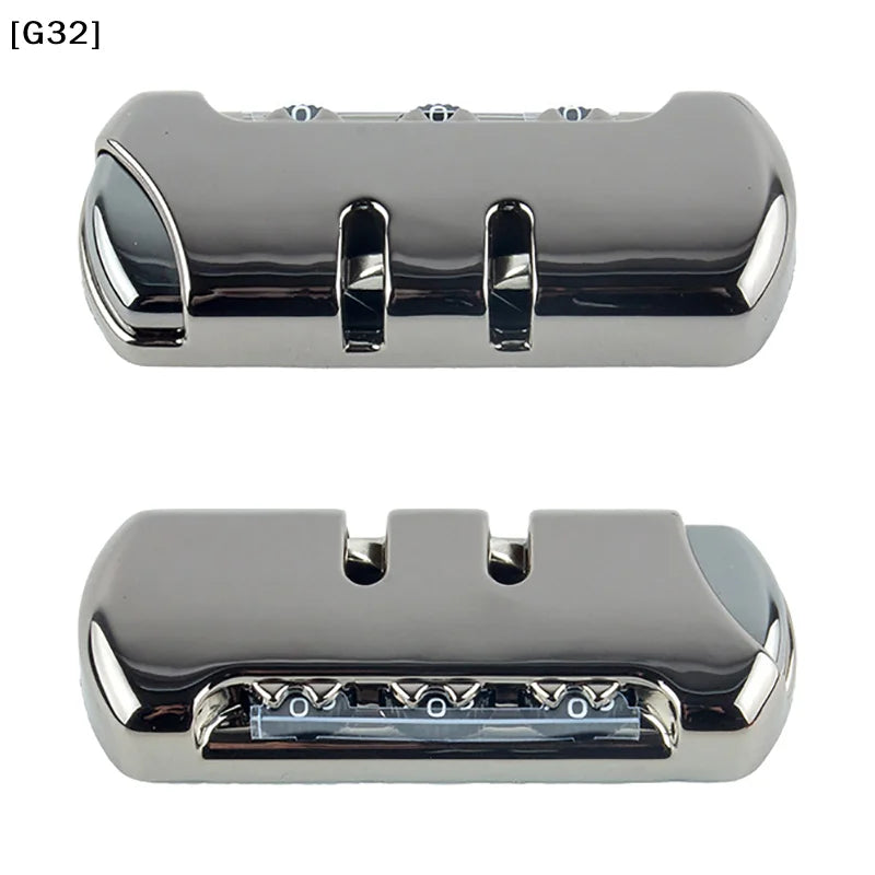 3 Digit Combination Padlock Accessories for Bags Lock Luggage Suitcase Travel Bag Code Lock[G32]