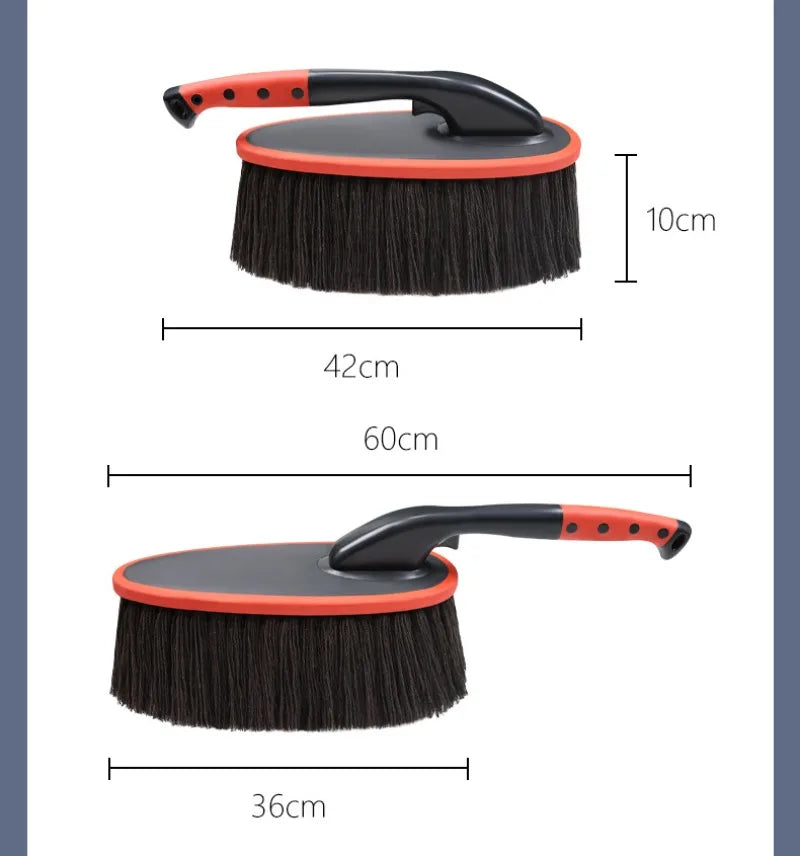Rotating Wax Brush Car Dust Duster Car Mop Car Dust Brush Cleaning Tools Essential Supplies Car Brush