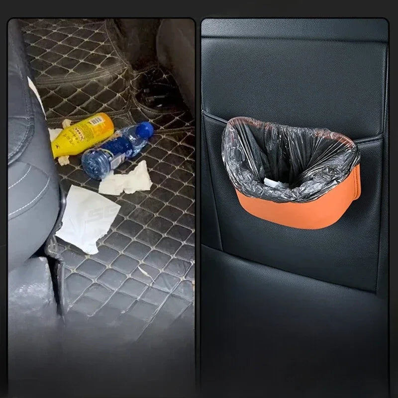 Hualaida Car Door Cup Holder Storage Bag Universal Back Clip Design Drink Rack Organizer Box Waterproof Seat Back Storage Pocket