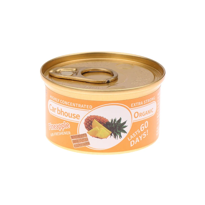 Car Aromatherapy Wooden Blocks Canned Shaped Deodorizing Fiber Air Freshener Auto Aromatherapy Car Interior Deodorant Supplies