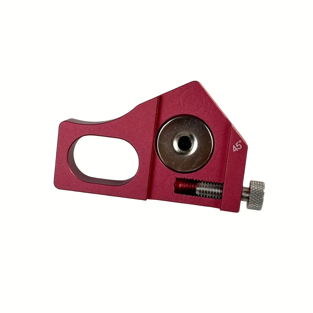 Steel Ruler Positioning Block 45/60/90 Degree Angle Scriber Line Marking Gauge Woodworking Square Scribe for Ruler Locator