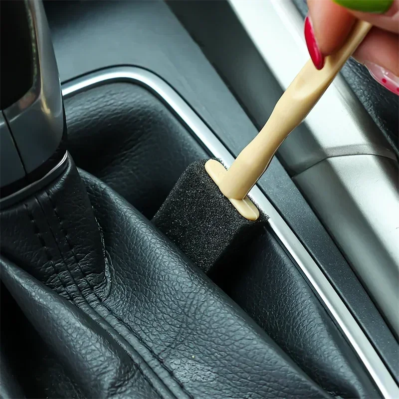 Car Air Conditioner Vent Cleaner Cleaning Brush Foam Paint Brushes Brush Outlet Wash Duster Removal Auto Interior Clean Tool