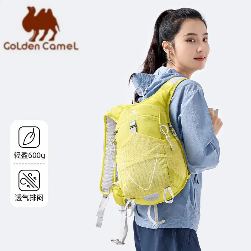 GOLDEN CAMEL12L Man Waterproof Backpacks Ultralight Climbing Bags for Men Backpack for Camping Travel Hiking Cycling Running Bag