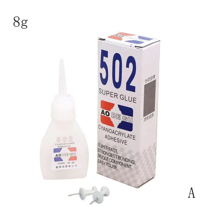 8g/30g Super Glue Instant Adhesive Strong Adhesion Best Repair 502 Fast T6E4 Multipurpose Agent Special for repair shoes