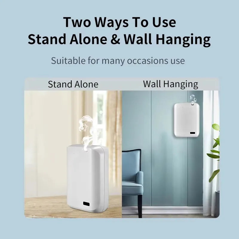 X60 Mini Bluetooth Scent Diffuser Air Freshener Scent Diffuser Machine with for Bluetooth for Household and Business Use