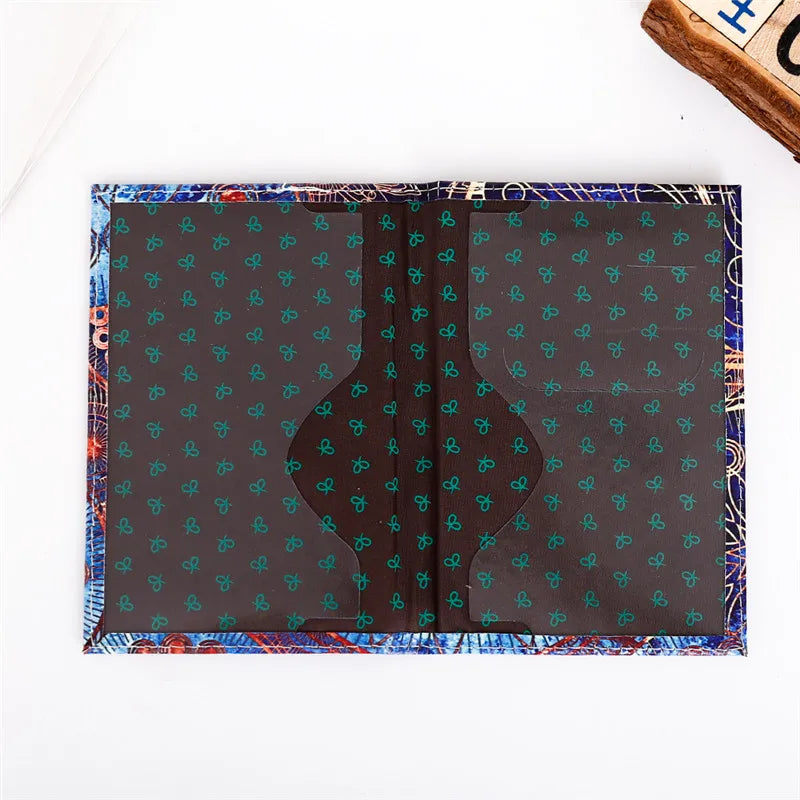 Starry Sky Passport Cover Fashion Women Men Pu Leather Travel Wallet Landscape Passport Holder High Quatity Case for Passports