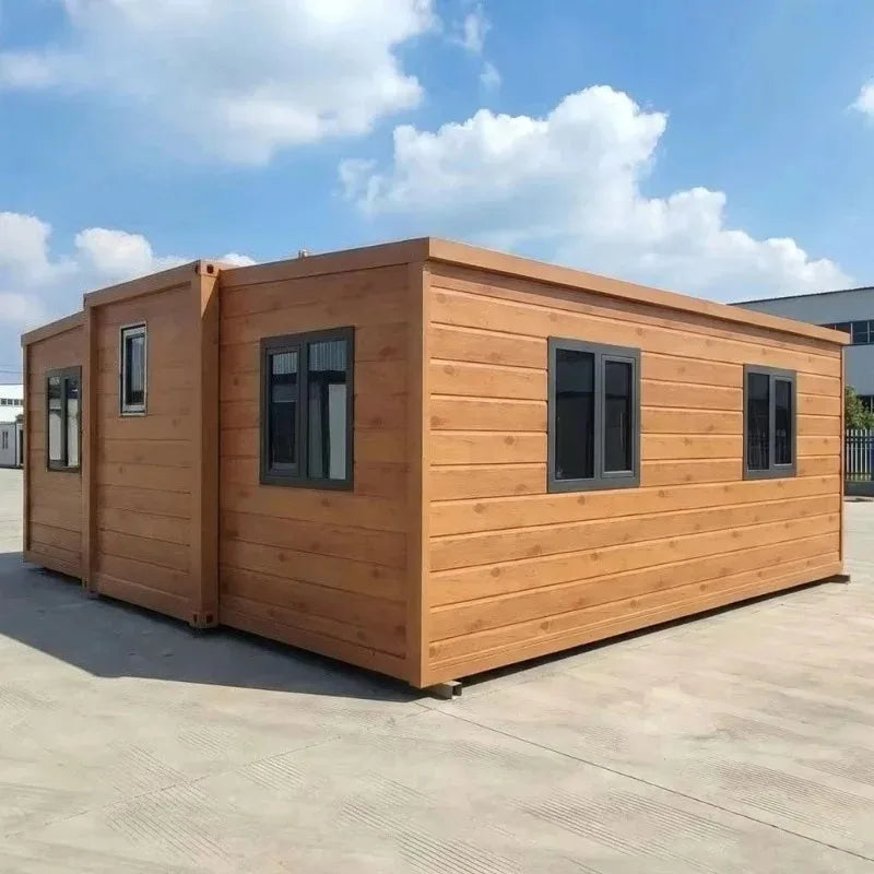 Granny Flat 20Ft 40 Ft Expandable Container Folding House Prefab 40Ft Villa Shipping Prefabricated Mobile Home 2 3 4 5 Bedroom