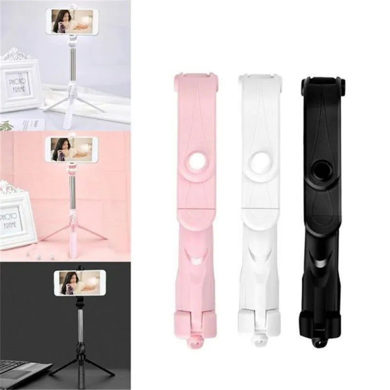 Bluetooth Selfie Stick Roreta 3 in 1 Wireless Foldable Mini Tripod Expandable Monopod with Remote Control for iPhone IOS Android