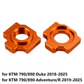 For KTM 690 SMC R 690 Enduro Axle Block Chain Adjusters for KTM 790 Duke 890 ADV/R 950 LC8 990 SMT ADV 1190 RC8 1290 SAR SAS SAT